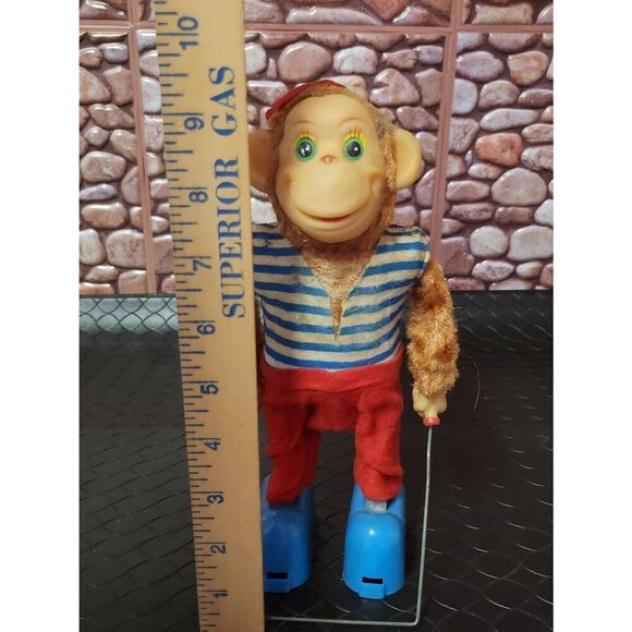 Vintage Jumping Monkey Made In Japan #B13 - Picture 8 of 8